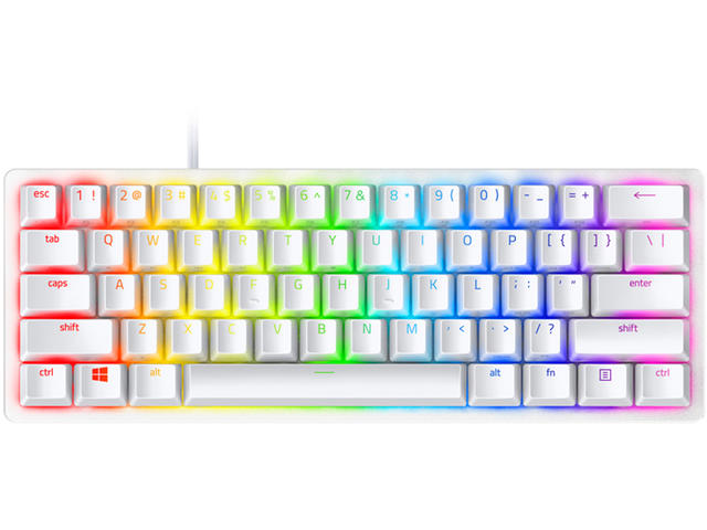 Клавиатури Razer Huntsman Mini White, Linear Optical Switch
