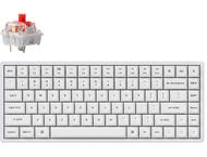 Клавиатури Keychron K2 Pro White QMK/VIA Hot-Swappable K Pro Red Switch, RGB Backlight Aluminium Frame