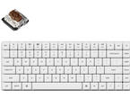Клавиатури Keychron K3 Pro White QMK/VIA Hot-Swappable Gateron Low Profile Brown Switch, RGB Backlight