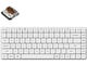 Клавиатури Keychron K3 Pro White QMK/VIA Hot-Swappable Gateron Low Profile Brown Switch, RGB Backlight
