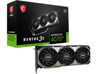 Видео карти MSI GeForce RTX 4070 Ti VENTUS 3X E1 12G OC