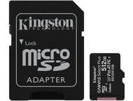 Карти памет Kingston 512GB micSDXC Canvas Select Plus 100R A1 C10 Card + ADP