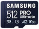 Карти памет Samsung PRO Ultimate microSDXC 512GB, + Adapter