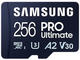 Карти памет Samsung PRO Ultimate microSDXC 256GB, + Adapter