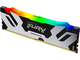 Оперативна памет 32GB (2x16GB) DDR5 8000 MT/s Kingston Fury Renegade RGB Silver/Black
