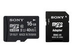 Карти памет 16GB microSDHC карта Sony Class 10