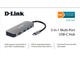 USB Хъб D-link 5-в-1 USB-C Hub