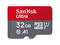 Карти памет SanDisk Ultra microSDHC 32GB + SD Adapter 120MB/s A1 Class