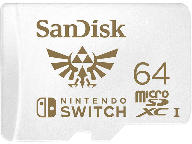 Карти памет SanDisk microSDXC card за Nintendo Switch 64GB