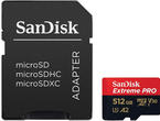 Карти памет 512GB microSDHC SanDisk Extreme Pro UHS-I V30 Adapter