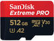 Карти памет 512GB microSDHC SanDisk Extreme Pro UHS-I V30 Adapter