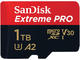 Карти памет 1TB microSDHC SanDisk Extreme Pro UHS-I V30 Adapter