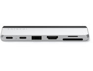 USB Хъб Satechi Dual USB-C Hub за Surface Pro 9