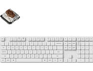 Клавиатури Keychron K5 Pro White QMK/VIA Full-Size Low-Profile Gateron Brown Switches