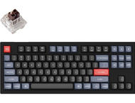 Клавиатури Keychron V3 QMK TKL, Carbon Black, Keychron K Pro Brown Switch