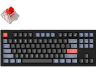 Клавиатури Keychron V3 QMK TKL, Carbon Black, Keychron K Pro Red Switch