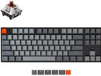 Клавиатури Keychron K8 TKL, Hot-Swappable Gateron Optical Brown Switch RGB Backlight
