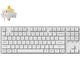 Клавиатури Keychron K8 Pro White QMK/VIA TKL K Pro(Hot Swappable) Banana Switch RGB Backlight Plastic Frame
