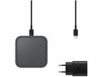 Зарядни устройства Samsung Super Fast Wireless Charger, в черно, с адаптер