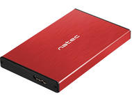Кутии за дискове Natec Rhino Go 2.5" HDD/SSD Encloser Red