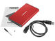 Кутии за дискове Natec Rhino Go 2.5" HDD/SSD Encloser Red