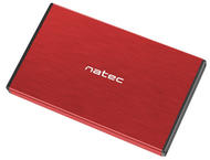 Кутии за дискове Natec Rhino Go 2.5" HDD/SSD Encloser Red