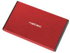 Кутии за дискове Natec Rhino Go 2.5" HDD/SSD Encloser Red