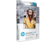 Хартия HP Sprocket Photo Paper 2 x 3 инча, 50 броя