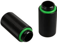 Фитинги Bitspower Touchaqua adapter straight G1/4" male to G1/4" female - 2 pack black