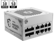 Захранвания за компютри MSI MAG A850GL White ATX 3.0 PCIE5