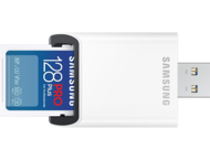 Карти памет Samsung PRO Plus SD Card (2023) 128GB + USB четец