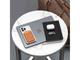 Стойки за мобилни устройства Satechi Vegan-Leather Magnetic Wallet Stand- Orange
