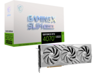 Видео карти MSI GeForce RTX 4070 Ti SUPER 16G GAMING X SLIM WHITE