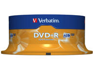Джаджи Verbatim DVD-R AZO 4.7GB 16X MATT SILVER SURFACE (25 PACK)