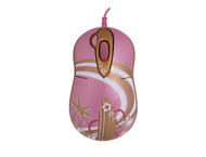 Мишки G-лазерна оптична мини мишка " Golden Surfer", розова USB