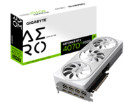 Видео карти Gigabyte GeForce RTX 4070 TI SUPER AERO OC 16G
