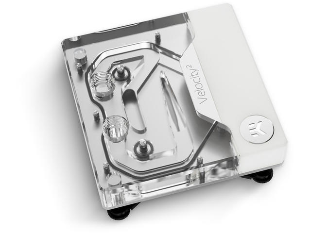 CPU блокове EK-Quantum Velocity² D-RGB - 1700 White Edition CPU water