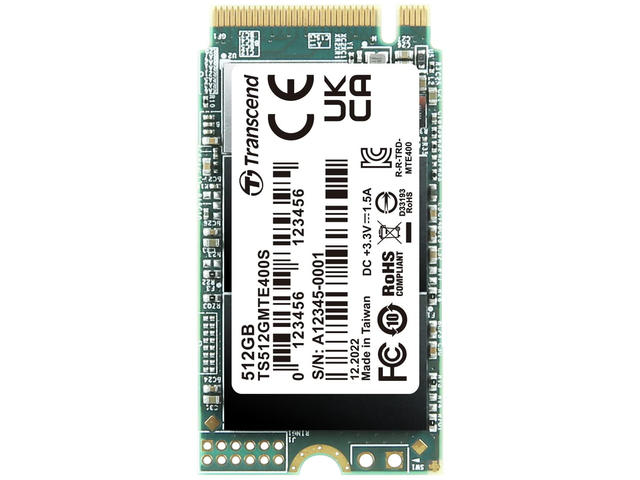 SSD 512GB SSD Transcend 400S M.2 2242 NVMe
