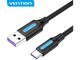 Кабели и Адаптери Vention кабел USB 3.1 Type-C / USB 2.0 AM - 0.5M Black 5A Fast Charge - CORBD