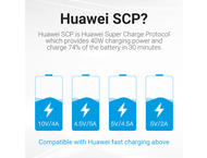 Кабели и Адаптери Vention кабел USB 3.1 Type-C / USB 2.0 AM - 0.5M Black 5A Fast Charge - CORBD