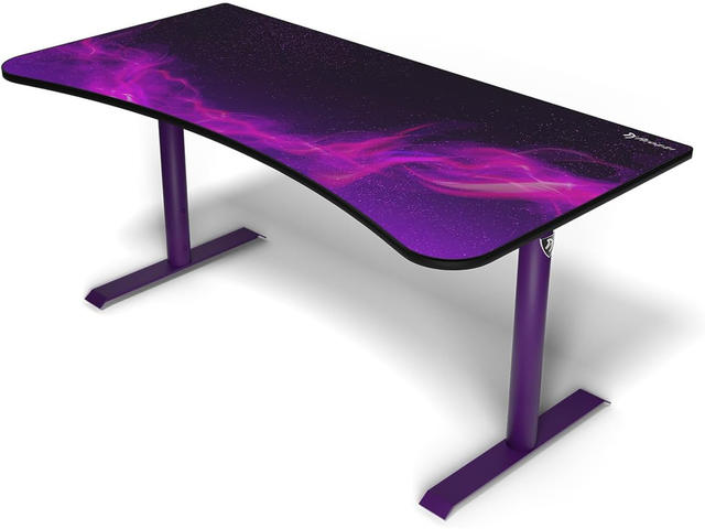 Геймърски маси Arozzi Arena Gaming Desk - Deep Purple - Black