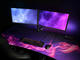 Геймърски маси Arozzi Arena Gaming Desk - Deep Purple - Black