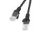 Кабели и Адаптери Lanberg patch cord CAT.6 0.25m, black
