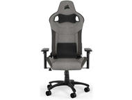 Геймърски столове CORSAIR T3 Rush 2023 Fabric Gaming Chair - Grey and Charcoal