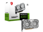 Видео карти MSI GeForce RTX 4060 VENTUS 2X White 8G OC