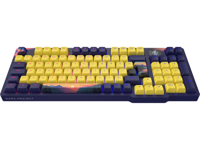 Клавиатури Dark Project 98A Sunset- G3MS Sapphire Switches, PBT