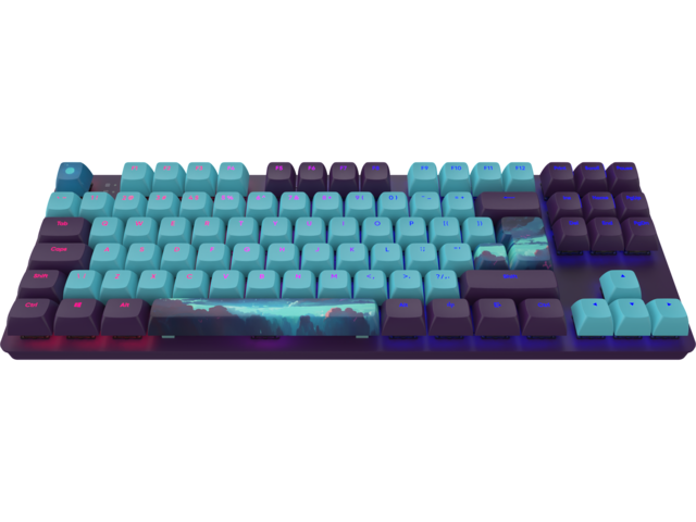 Клавиатури Dark Project 87 Night Sky RGB TKL - G3MS Sapphire Switches, ABS