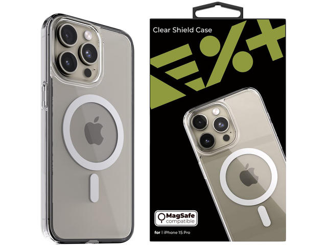 Калъфи Next One Shield Case for iPhone 15 Pro MagSafe compatible - Clear