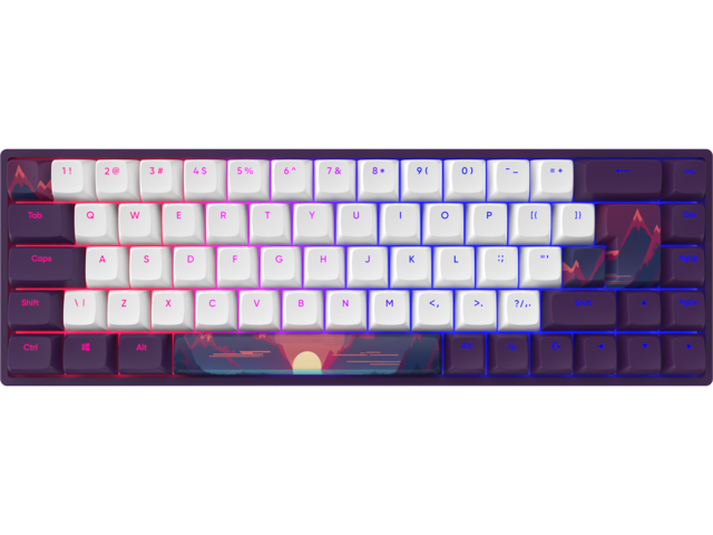 Клавиатури Dark Project 68 Sunrise RGB 60% - G3MS Sapphire Switches, PBT