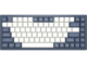 Клавиатури Dark Project KD83A Ivory/Navy Blue RGB 75% - G3MS Sapphire Switches, PBT
